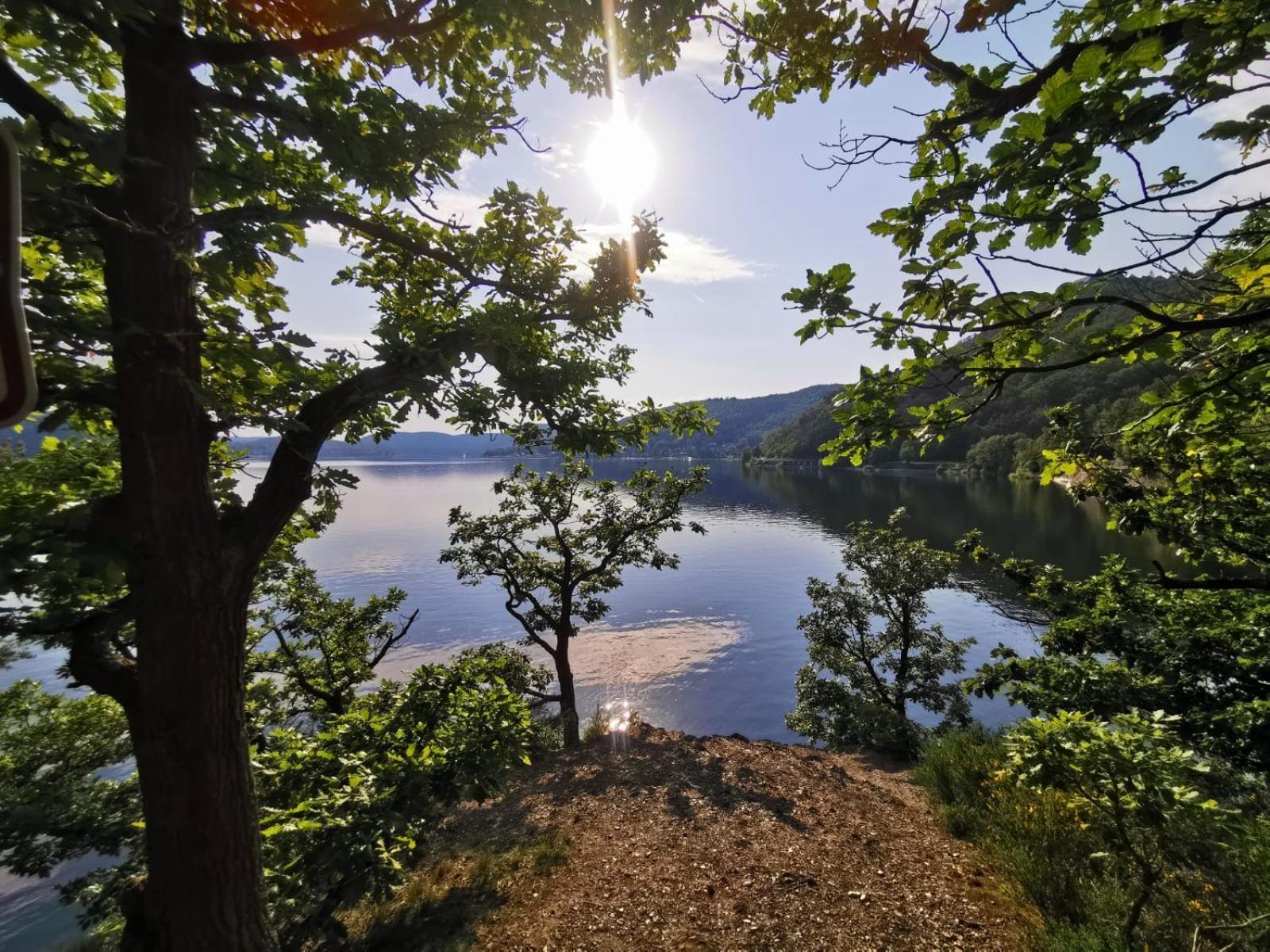 Ferienhaus Schoene Aussicht Ferienwohnung Gelb Hemfurth-Edersee エクステリア 写真