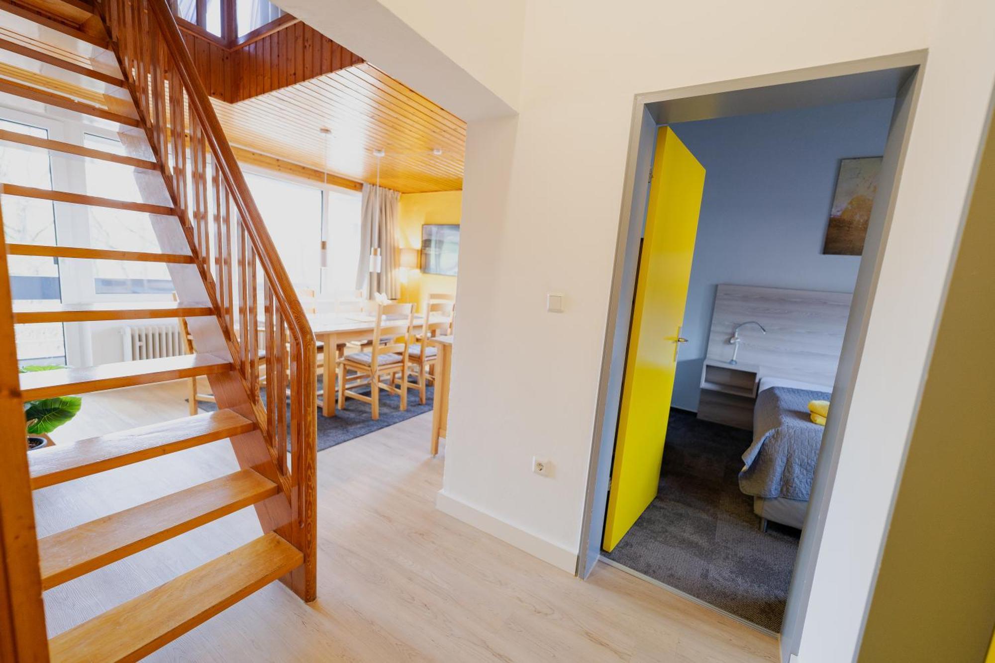 Ferienhaus Schoene Aussicht Ferienwohnung Gelb Hemfurth-Edersee エクステリア 写真